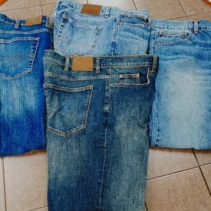 Bundle Mens Jeans Lot 36x30 Tommy Hilfiger Denver Hayes Classic Fit Blue